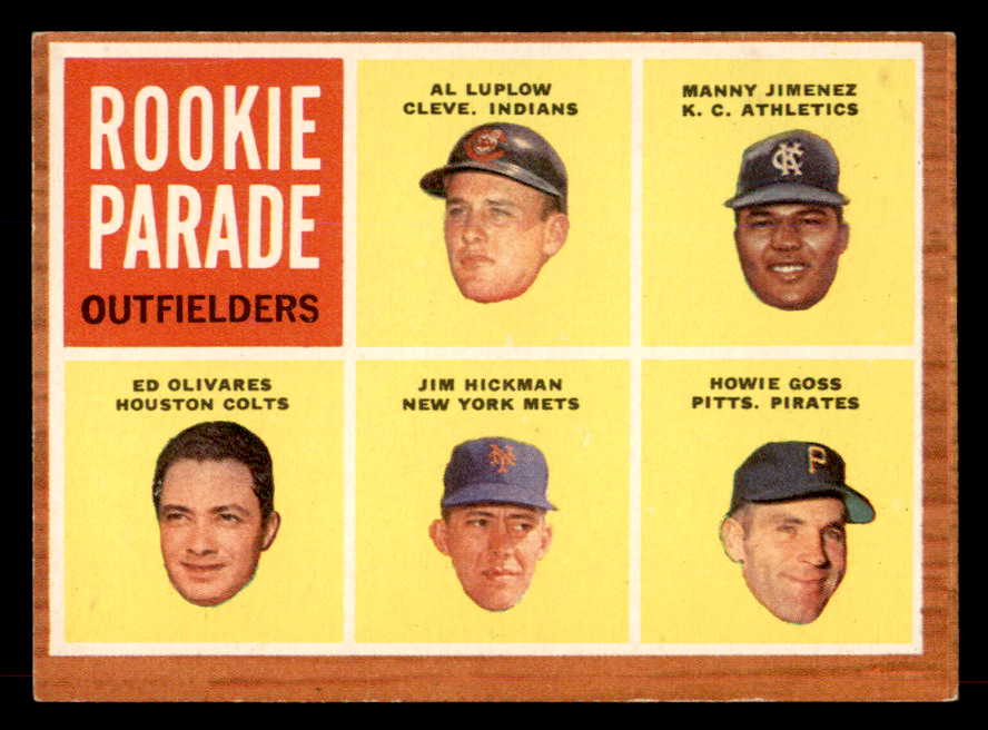 1962 Topps Baseball #598 Jim Hickman Mets VG-EX 565825