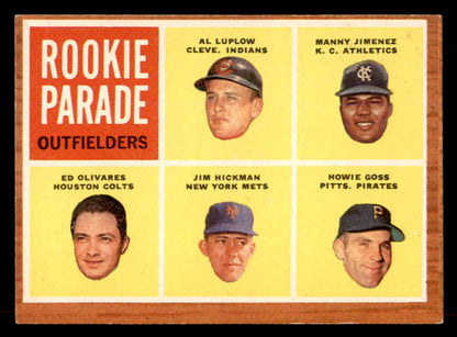 1962 Topps Baseball #598 Jim Hickman Mets VG-EX 565825