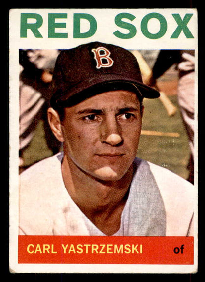 1964 Topps Baseball #210 Carl Yastrzemski Red Sox VG-EX 565828