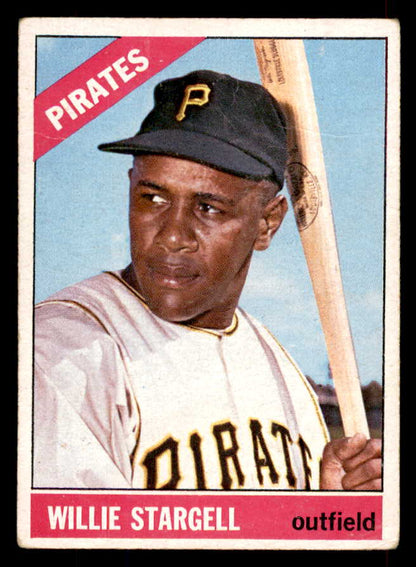 1966 Topps Baseball #255 Willie Stargell Pirates FR-GD 565834