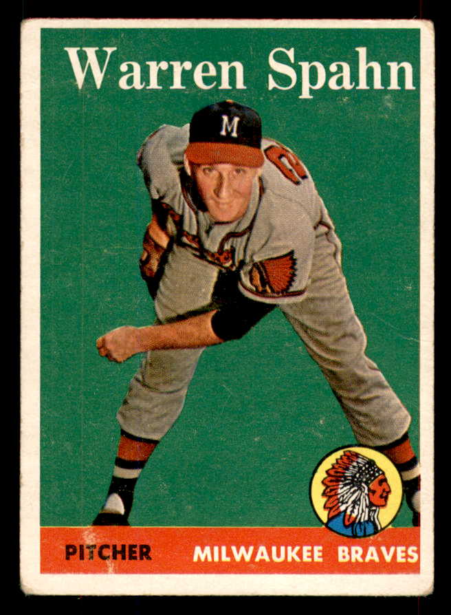 1958 Topps Baseball #270 Warren Spahn Braves VG 565843