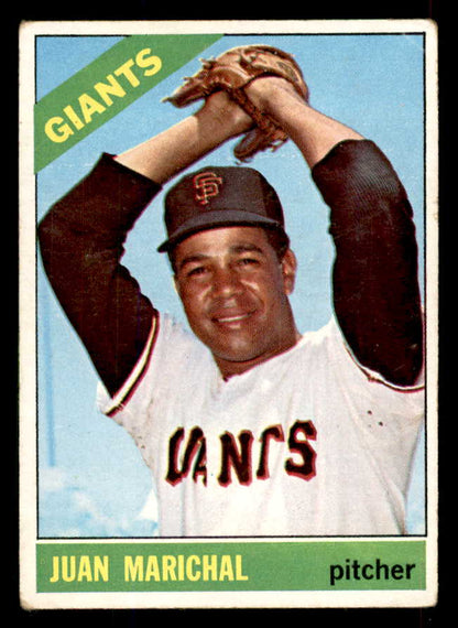 1966 Topps Baseball #420 Juan Marichal Giants VG 565844
