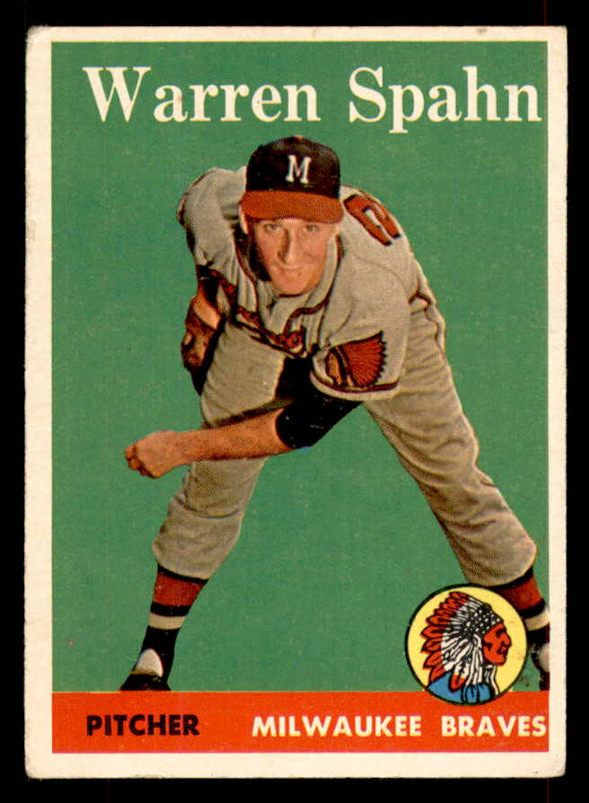 1958 Topps Baseball #270 Warren Spahn Braves VG 565853