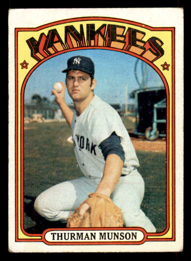 1972 Topps Baseball #441 Thurman Munson Yankees VG 565861