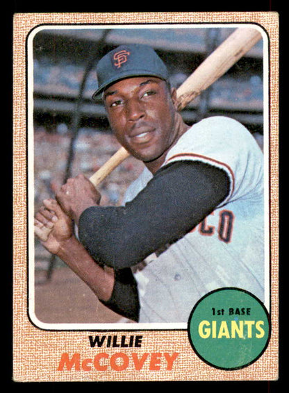 1968 Topps Baseball #290 Willie McCovey Giants GD-VG 565863