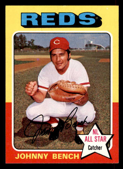 1975 Topps Baseball #260 Johnny Bench Reds Good 565864