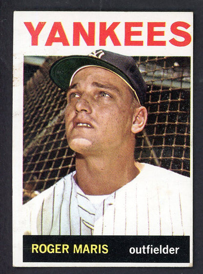 1964 Topps Baseball #225 Roger Maris Yankees GD-VG 565872