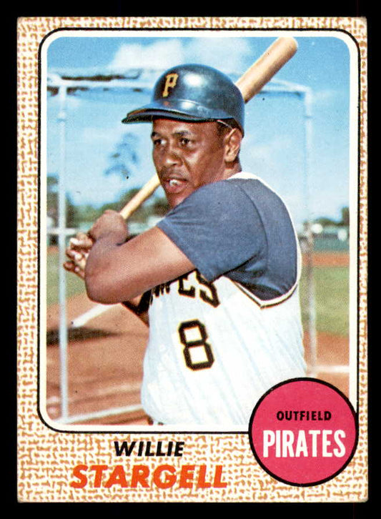 1968 Topps Baseball # 86 Willie Stargell Pirates EX-MT 565876