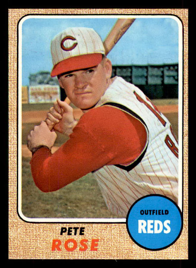 1968 Topps Baseball #230 Pete Rose Reds VG-EX 565879