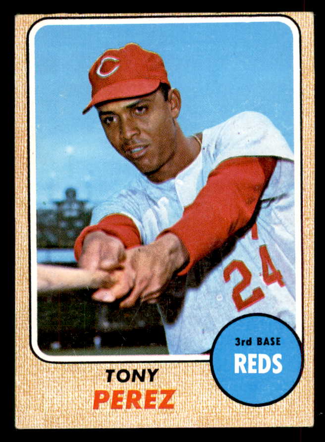 1968 Topps Baseball #130 Tony Perez Reds VG-EX 565880