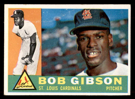 1960 Topps Baseball # 73 Bob Gibson Cardinals GD-VG 565889