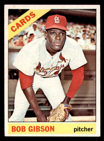 1966 Topps Baseball #320 Bob Gibson Cardinals EX-MT 565899