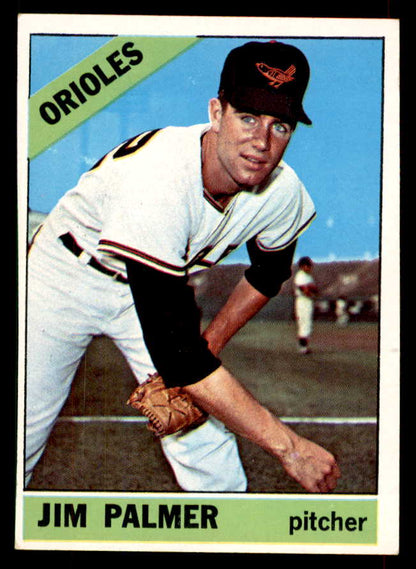 1966 Topps Baseball #126 Jim Palmer Orioles EX-MT 565902