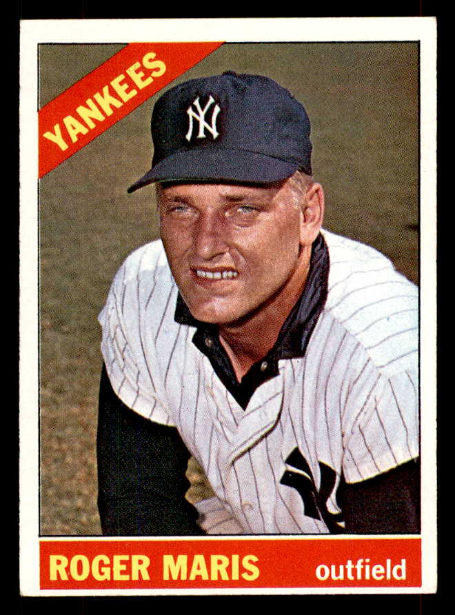 1966 Topps Baseball #365 Roger Maris Yankees EX-MT 565905