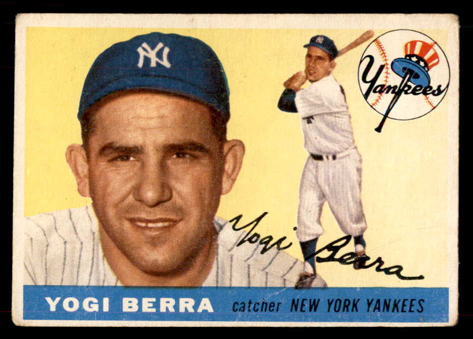 1955 Topps Baseball #198 Yogi Berra Yankees GD-VG 565932
