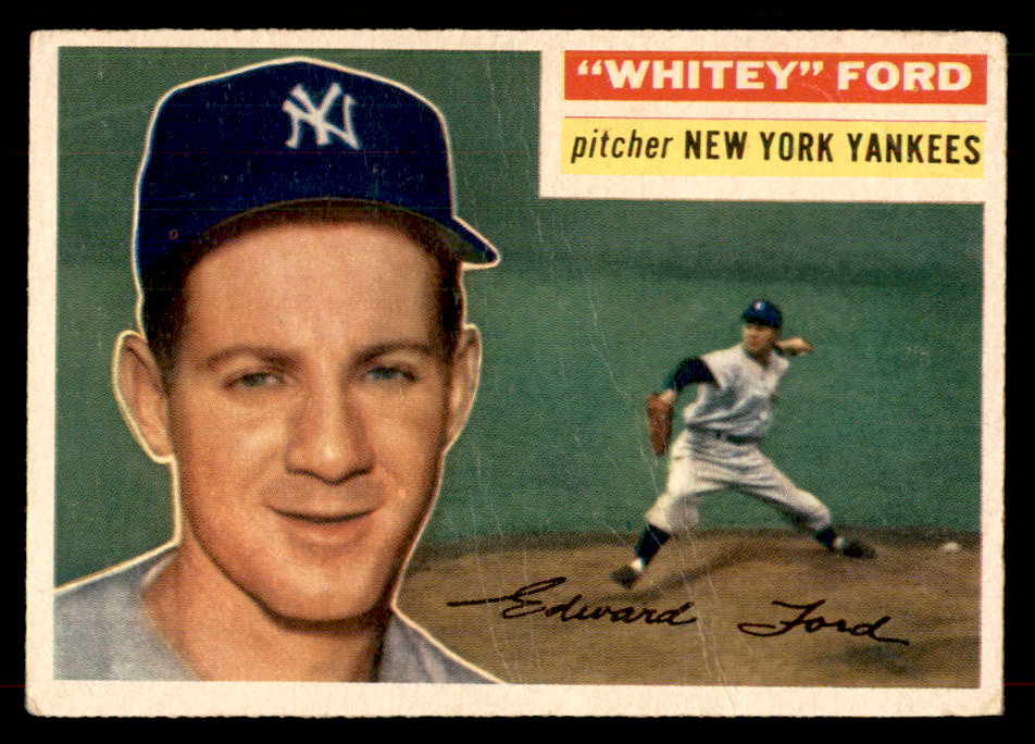 1956 Topps Baseball #240 Whitey Ford Yankees PR-FR 565934