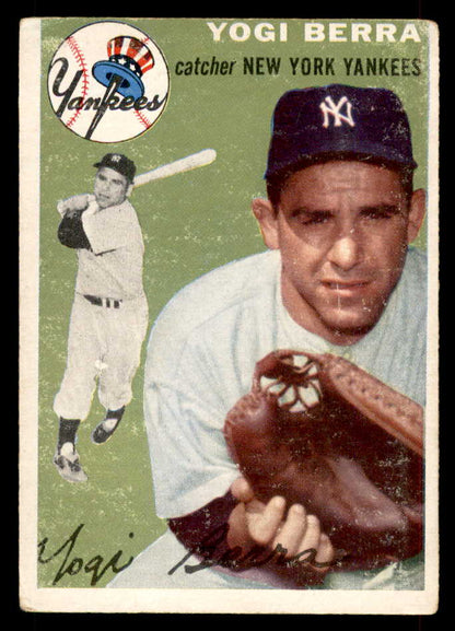 1954 Topps Baseball # 50 Yogi Berra Yankees VG 565938