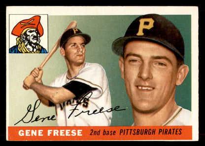 1955 Topps Baseball #205 Gene Freese Pirates VG-EX 565939