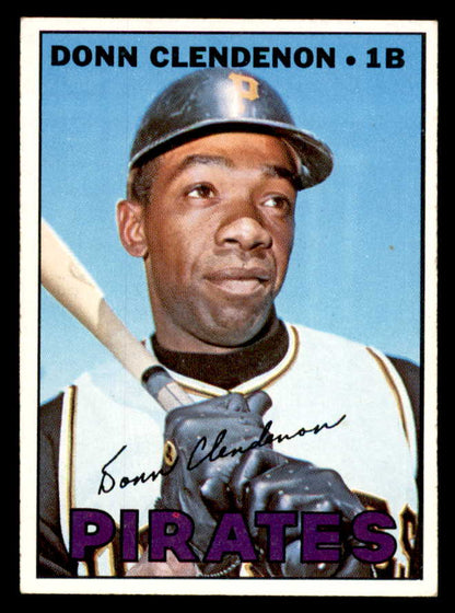 1967 Topps Baseball #535 Donn Clendenon Pirates EX-MT 565953