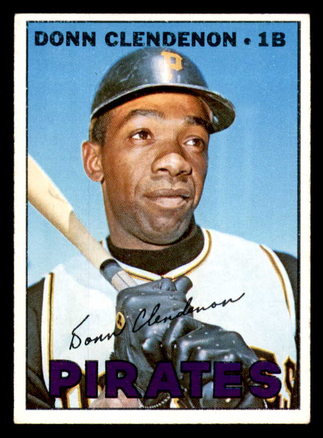 1967 Topps Baseball #535 Donn Clendenon Pirates EX+/EX-MT 565954