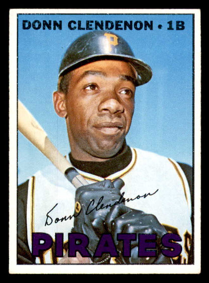 1967 Topps Baseball #535 Donn Clendenon Pirates EX+/EX-MT 565954