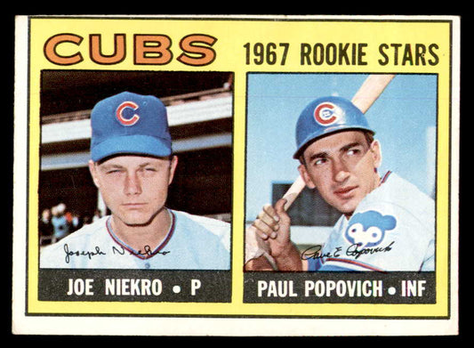 1967 Topps Baseball #536 Joe Niekro Cubs VG-EX 565956