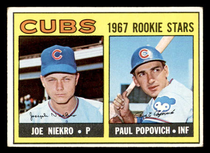 1967 Topps Baseball #536 Joe Niekro Cubs VG-EX 565957