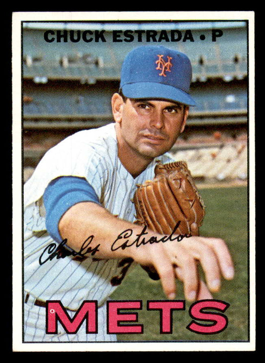 1967 Topps Baseball #537 Chuck Estrada Mets NR-MT 565959