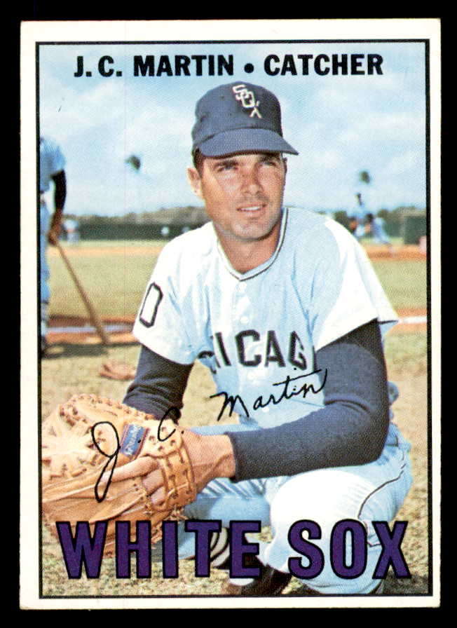 1967 Topps Baseball #538 J.C. Martin White Sox EX-MT 565963