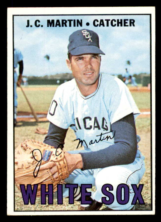 1967 Topps Baseball #538 J.C. Martin White Sox EX-MT 565963