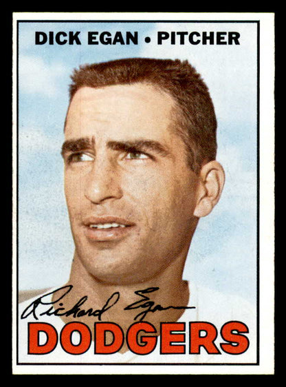 1967 Topps Baseball #539 Dick Egan Dodgers NR-MT 565966