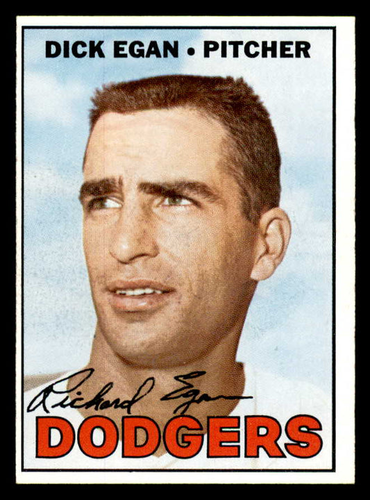 1967 Topps Baseball #539 Dick Egan Dodgers NR-MT 565966