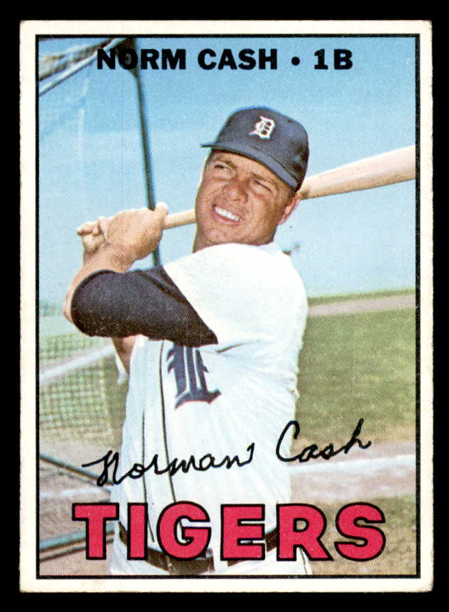 1967 Topps Baseball #540 Norm Cash Tigers VG-EX/EX 565968