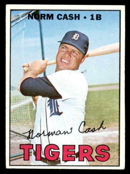 1967 Topps Baseball #540 Norm Cash Tigers VG-EX/EX 565969