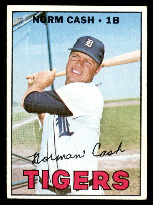 1967 Topps Baseball #540 Norm Cash Tigers VG-EX/EX 565969