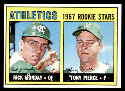 1967 Topps Baseball #542 Rick Monday A's NR-MT 565973