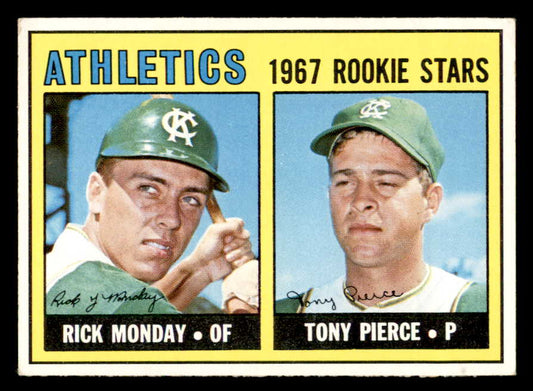 1967 Topps Baseball #542 Rick Monday A's NR-MT 565974