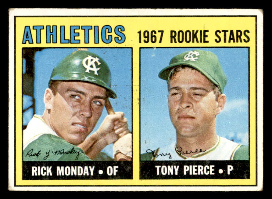 1967 Topps Baseball #542 Rick Monday A's VG-EX 565975