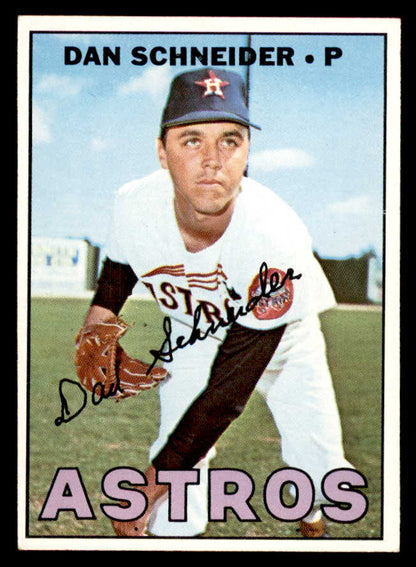 1967 Topps Baseball #543 Dan Schneider Astros NR-MT 565976