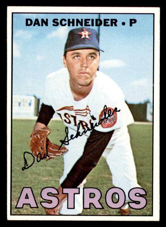 1967 Topps Baseball #543 Dan Schneider Astros NR-MT 565976