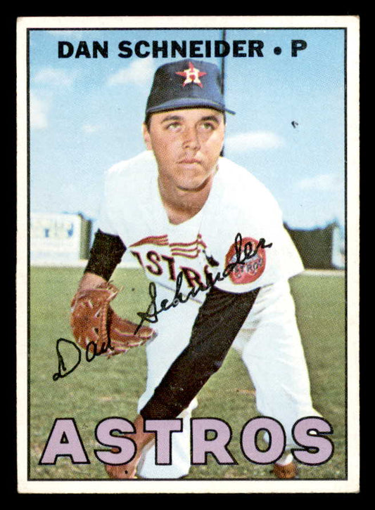 1967 Topps Baseball #543 Dan Schneider Astros EX-MT 565977