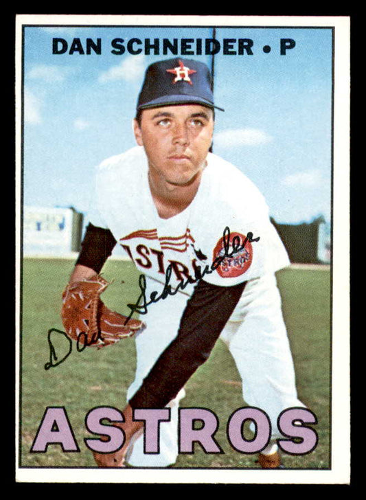1967 Topps Baseball #543 Dan Schneider Astros VG-EX 565978