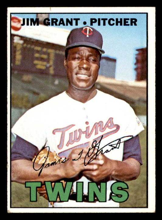 1967 Topps Baseball #545 Jim Grant Twins EX+/EX-MT 565983