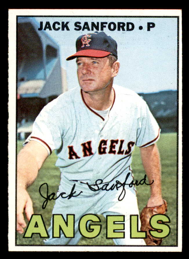 1967 Topps Baseball #549 Jack Sanford Angels NR-MT 565994