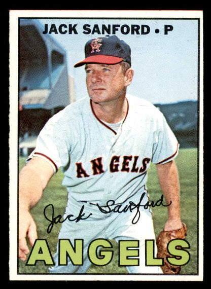 1967 Topps Baseball #549 Jack Sanford Angels NR-MT 565994