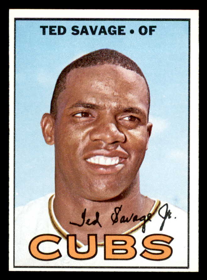 1967 Topps Baseball #552 Ted Savage Cubs NR-MT 566003