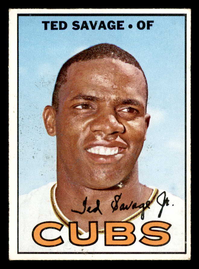 1967 Topps Baseball #552 Ted Savage Cubs NR-MT 566004