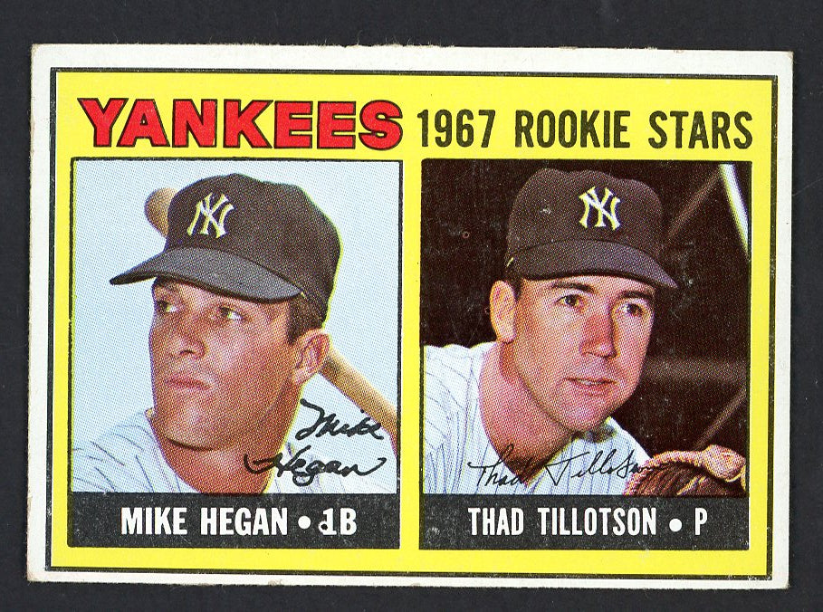 1967 Topps Baseball #553 Mike Hegan Yankees EX-MT 566007