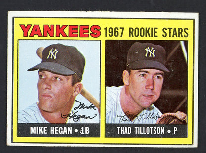 1967 Topps Baseball #553 Mike Hegan Yankees EX-MT 566007