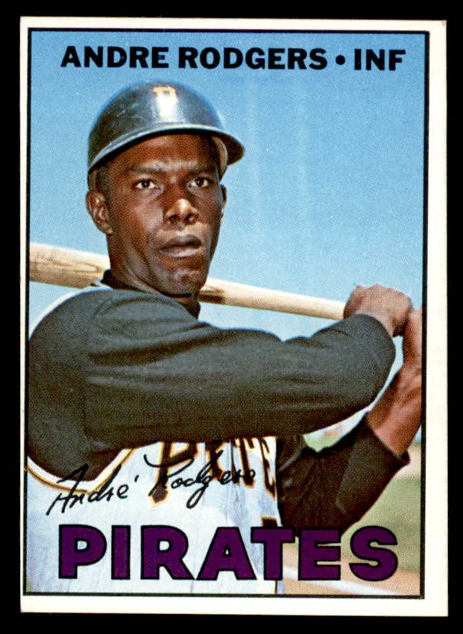 1967 Topps Baseball #554 Andre Rodgers Pirates VG-EX 566011